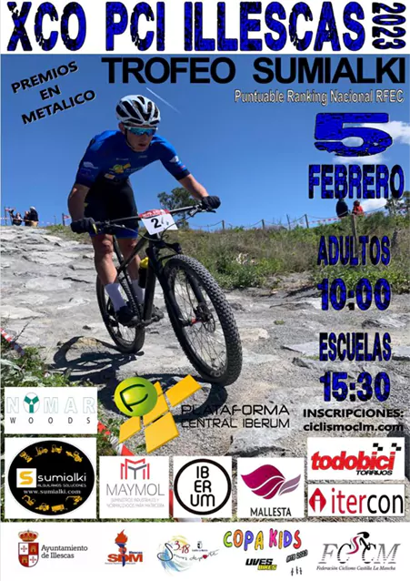 Carrera MTB VIII XCO PCI Illescas Trofeo Sumialki