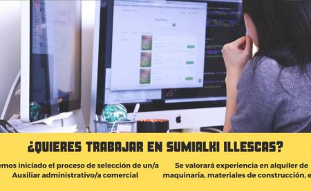 ¡estamos contratando! oferta de empleo en sumialki illescas