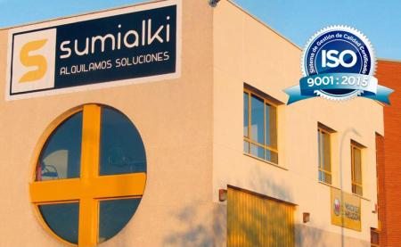 Sumialki certificada en el sistema de gestión de calidad iso 9001: 2015