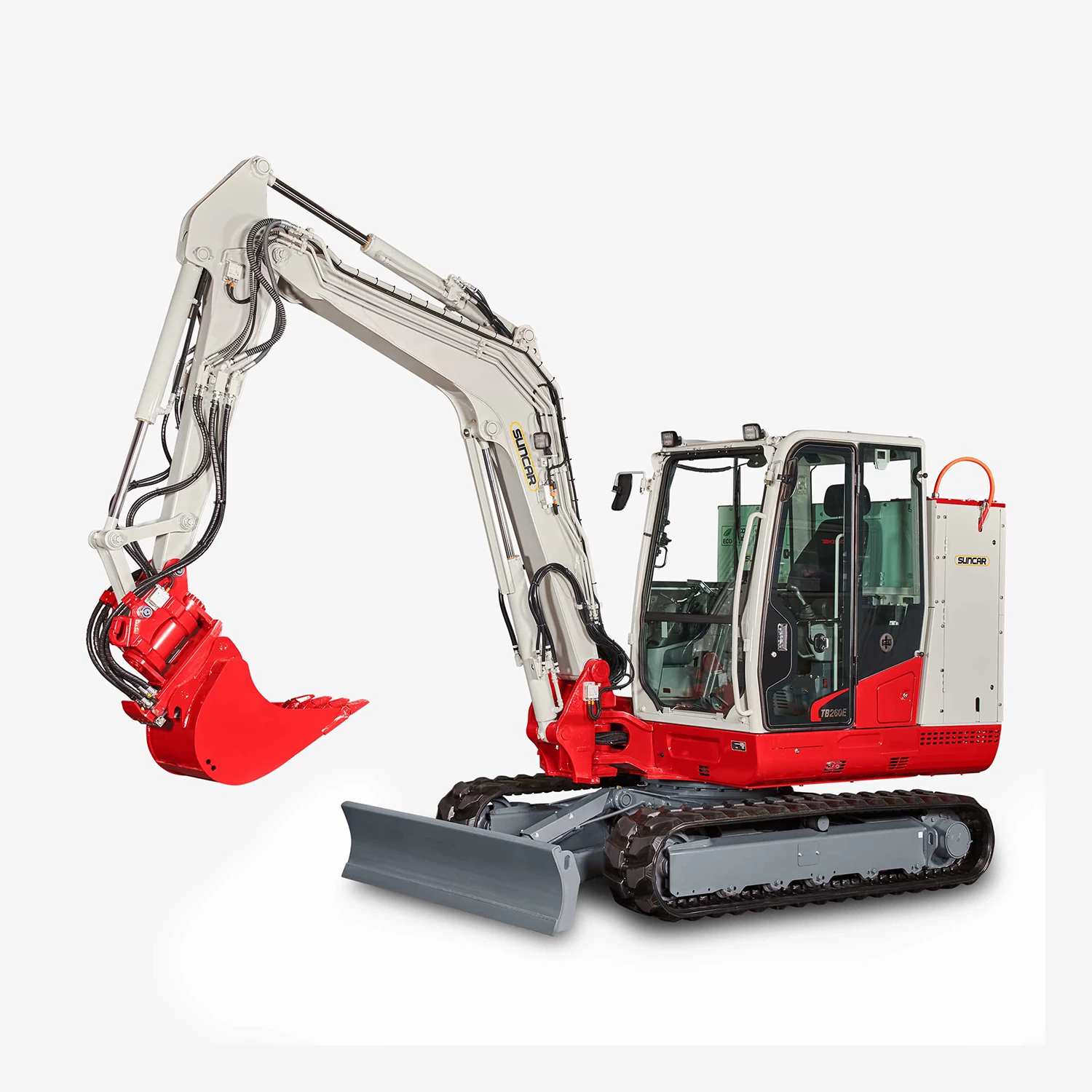 Takeuchi Excavadora de parte trasera corta TB260E