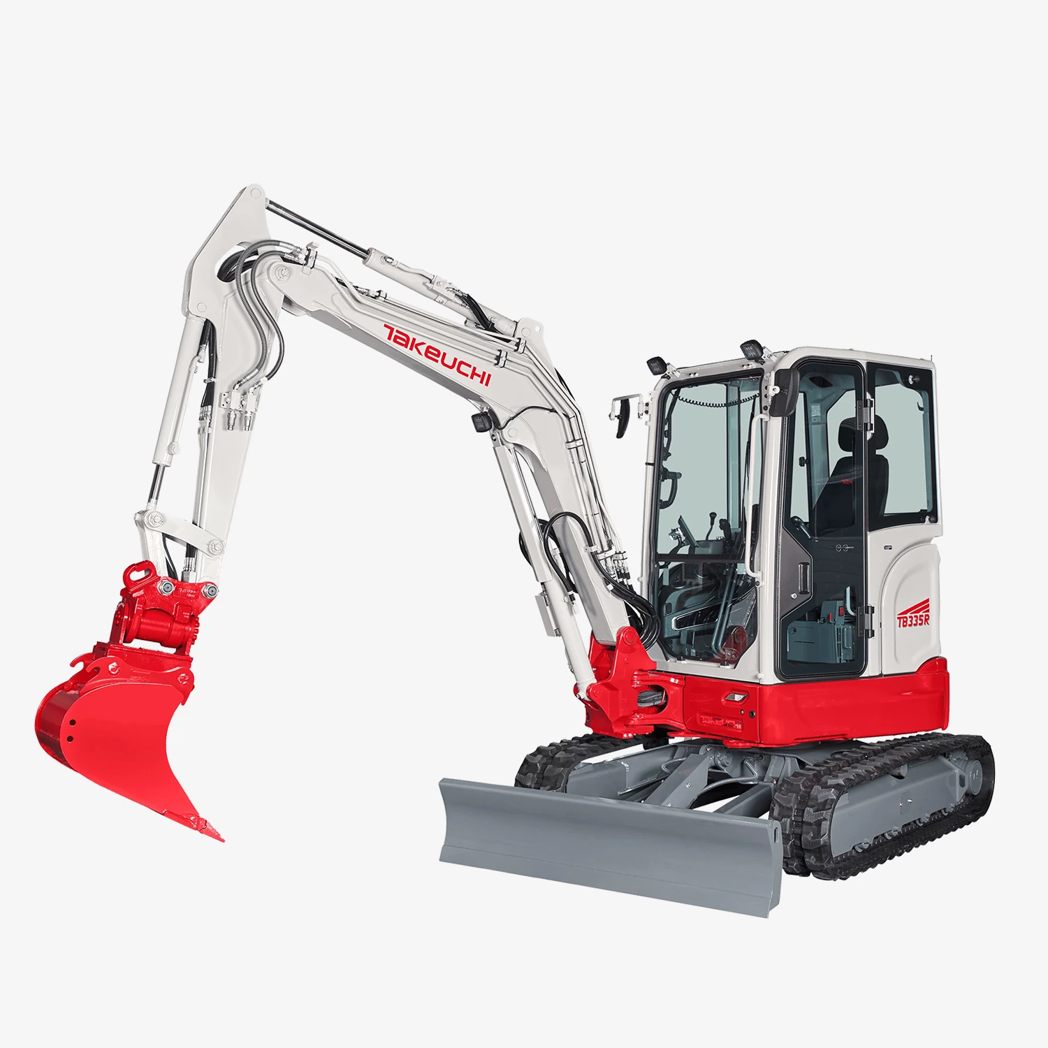 Takeuchi Excavadora de parte trasera corta TB335R