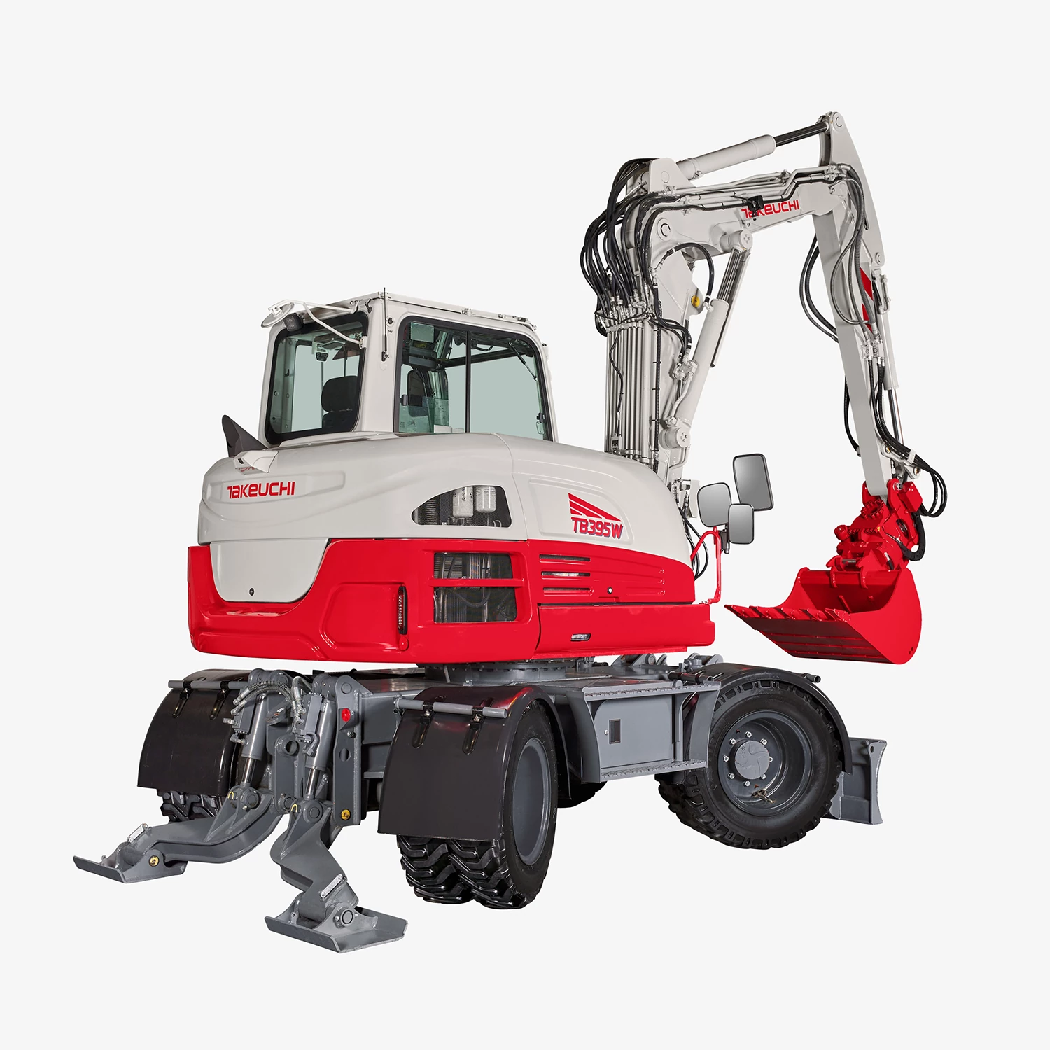 Takeuchi Excavadora de ruedas TB395W V(-P) 4WS